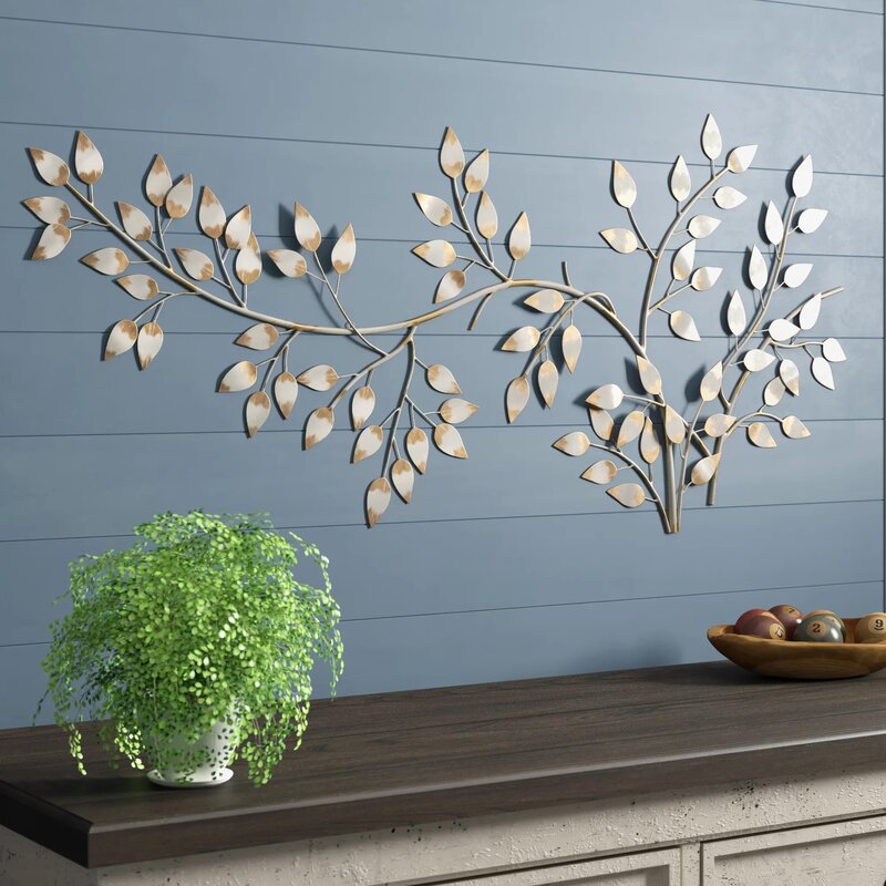 Flowing Leaves Wall Décor & Reviews