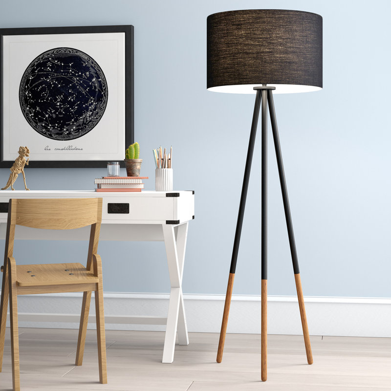 tripod floor lamp with hidden cord