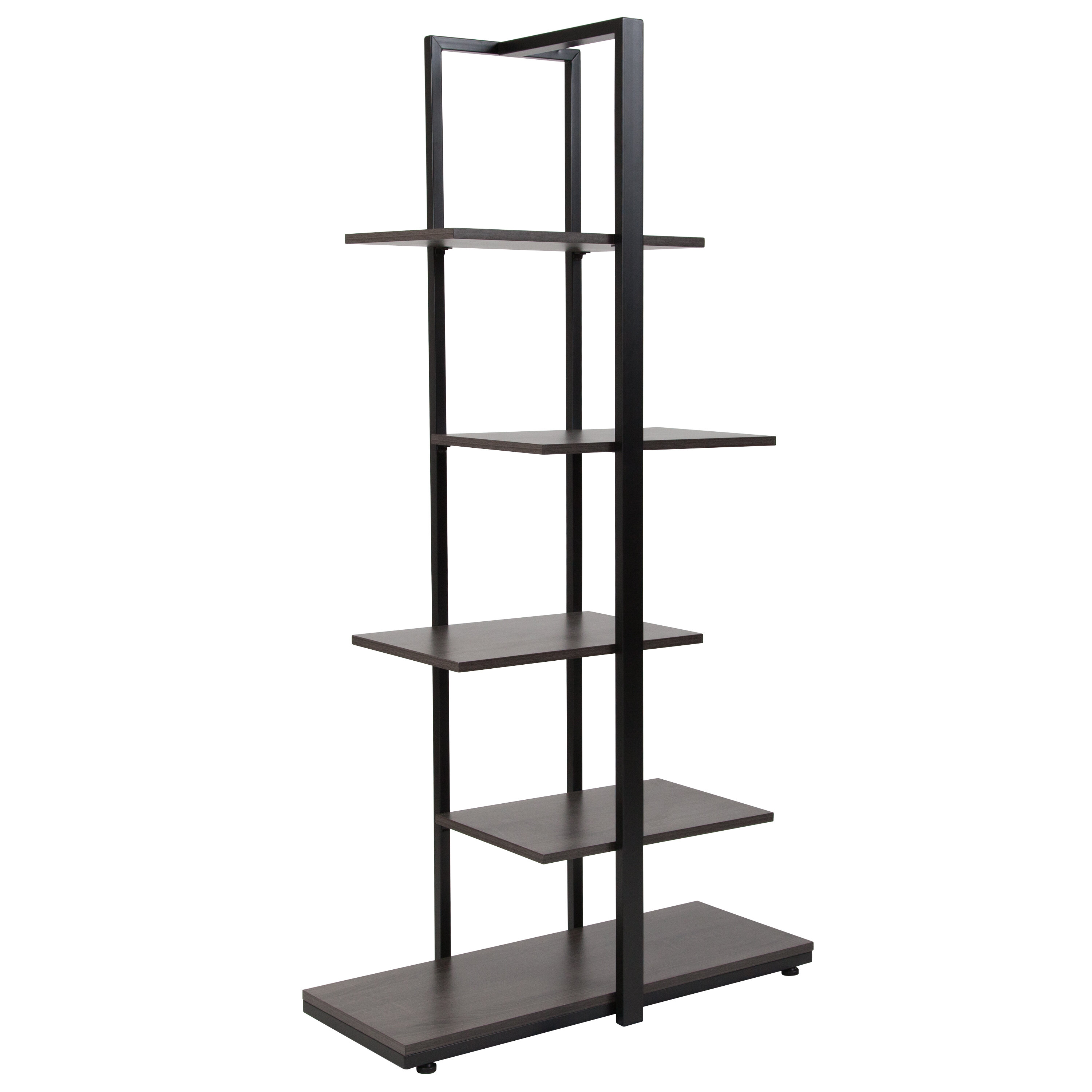 Flash Furniture Homewood 59 5 H X 31 5 W Decorative Shelf