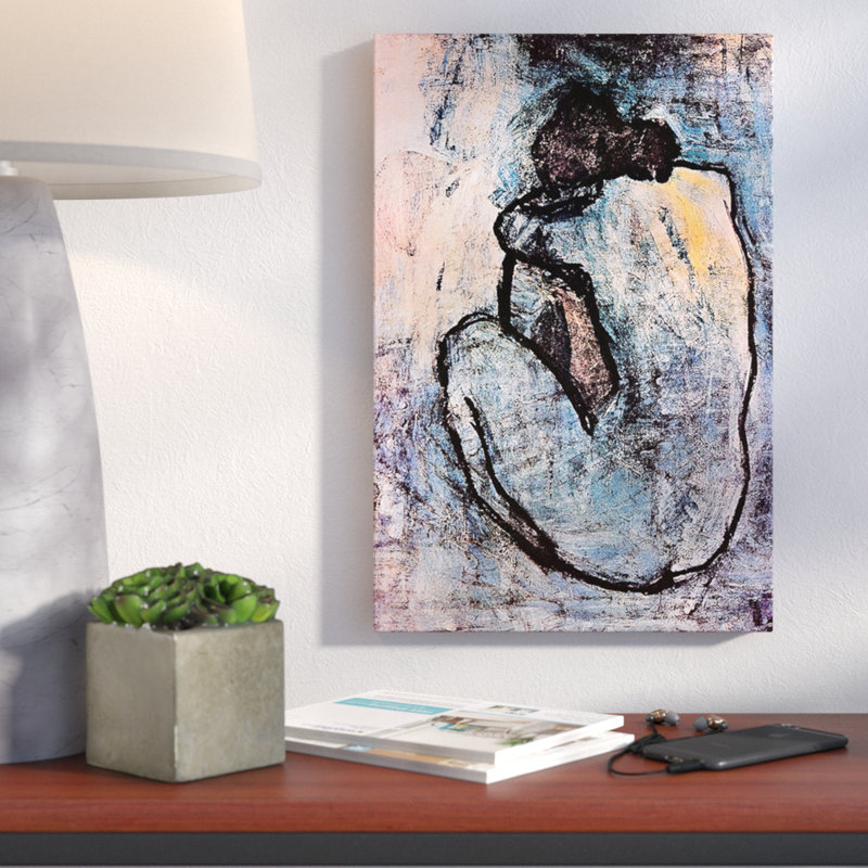 Brayden Studio Blue Nude By Pablo Picasso One Piece Wrapped
