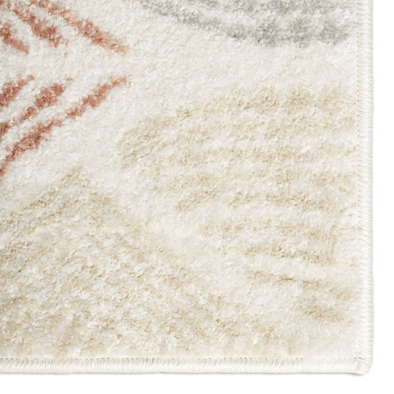 Antonio Light Brown Updated Traditional Area Rug 110 x 211