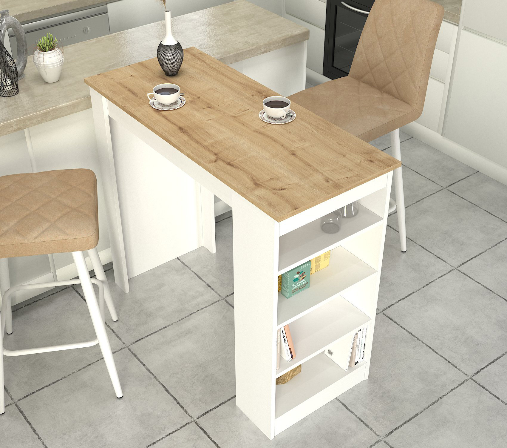 Borough Wharf Alkmaar Premier Bar Table Wayfair.co.uk