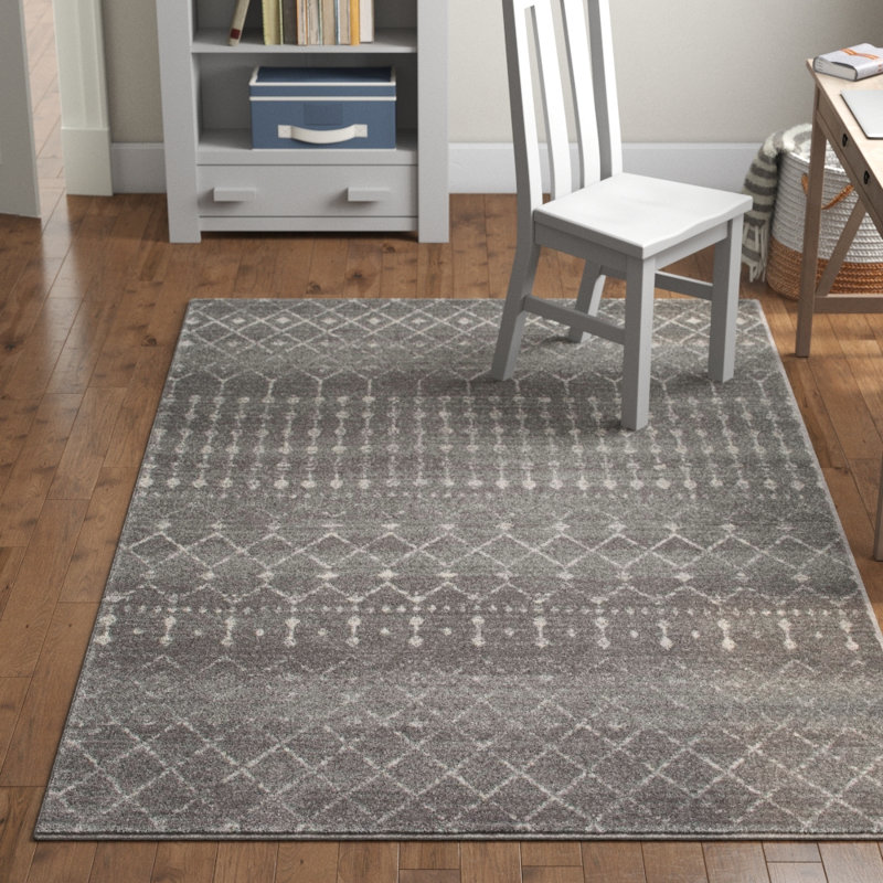 Mistana Clair Dark Gray Area Rug Reviews Wayfair Clair Dark Gray Area Rug