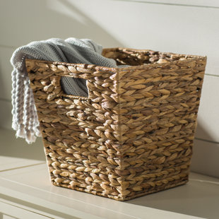 Large Basket For Blankets Wayfair Widemouth Wicker Rattan Basket
