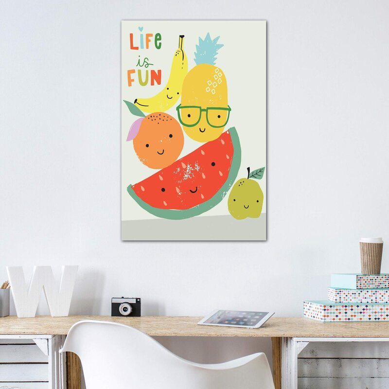 Fruity Fun II by Caroline Alfreds - Graphic Art