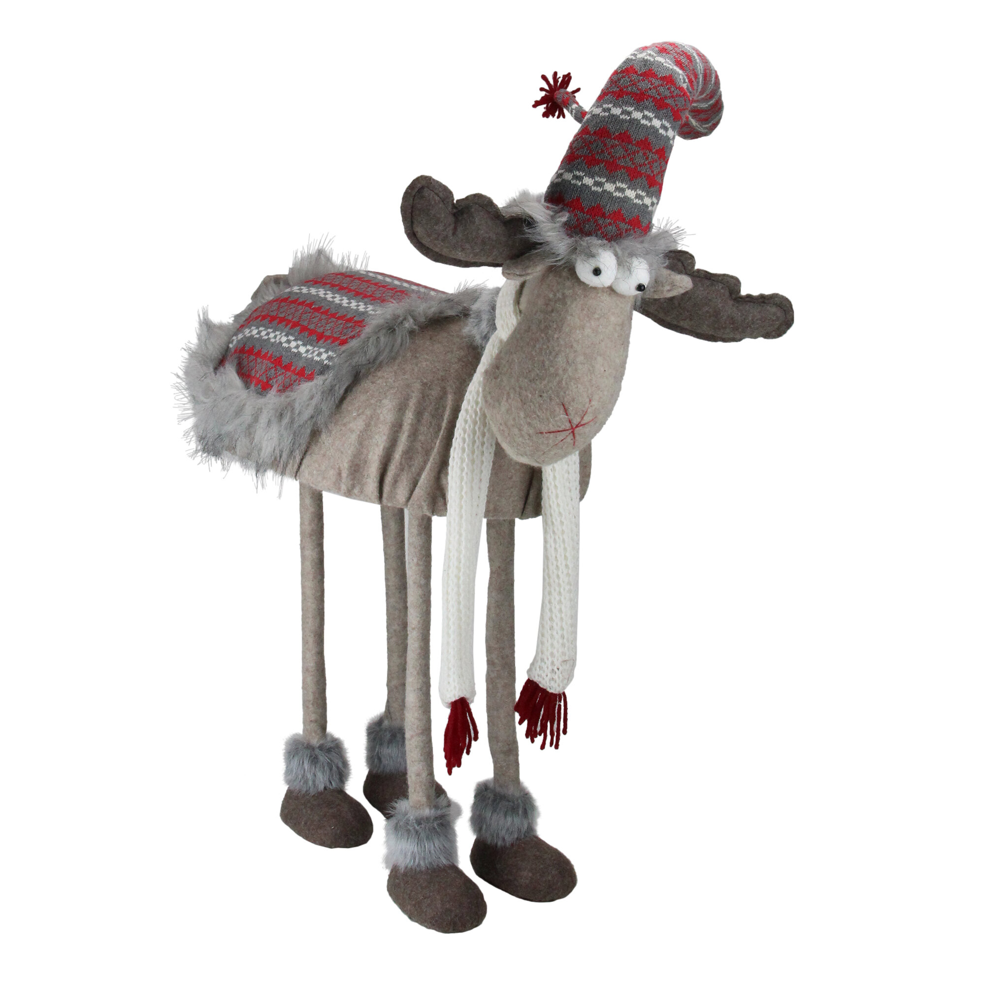 christmas stuffed moose