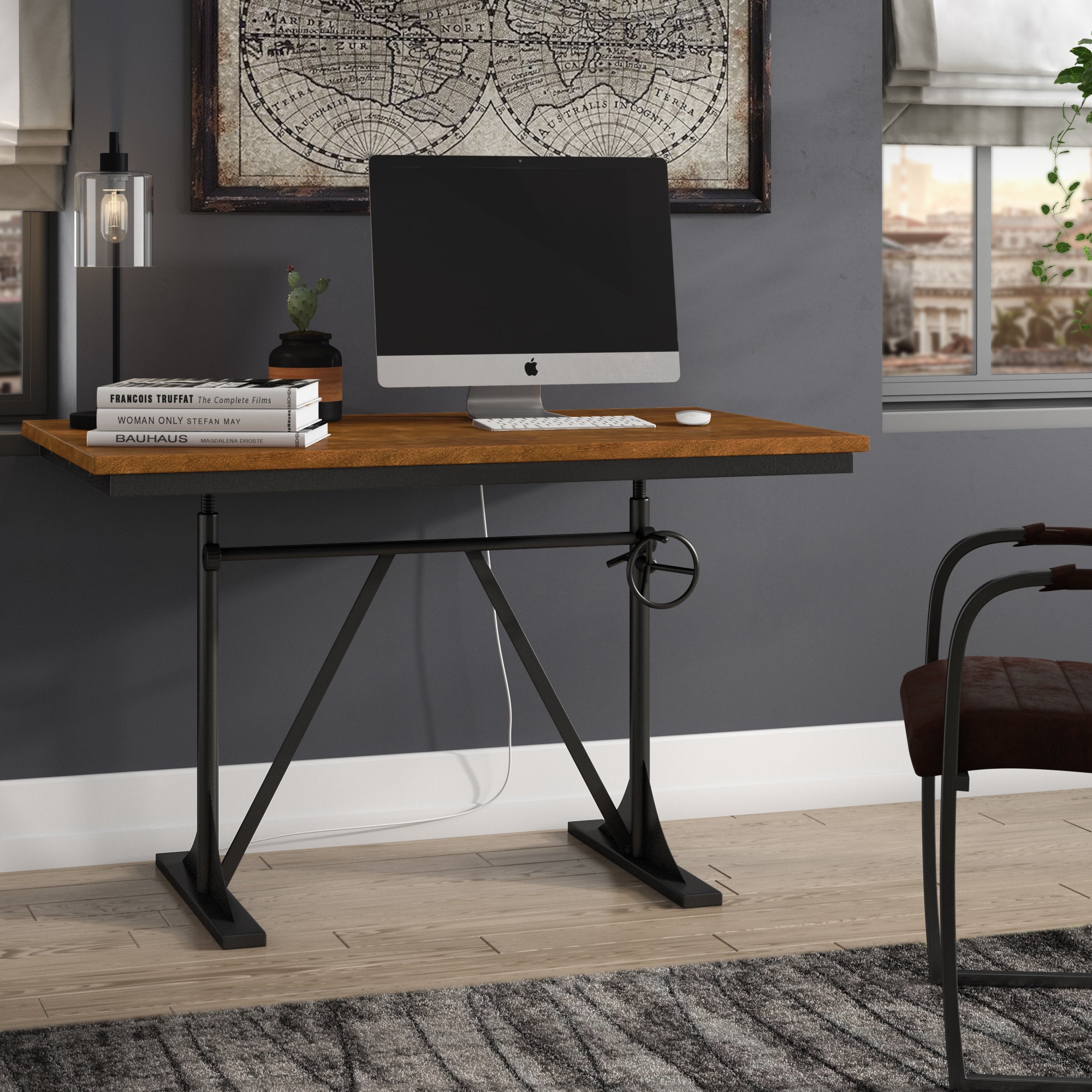 electric standing desk wayfair