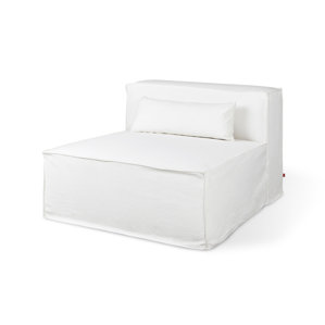 Mix Modular Box Cushion Sofa Slipcover..