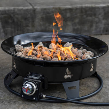 sonia steel propane fire pit