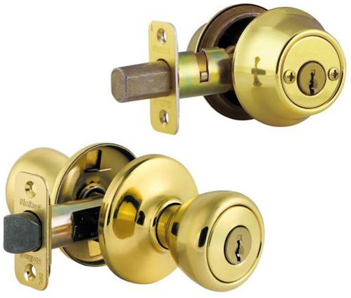 Kwikset Complete Tylo Entry Knob Set With Single Cylinder Deadbolt