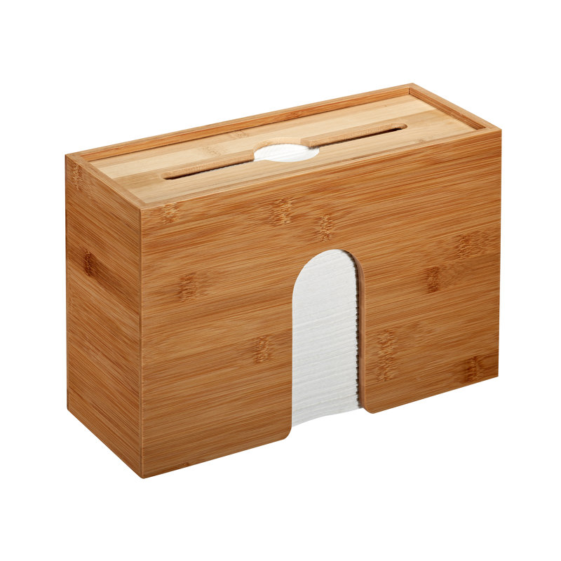 Bamboo Flat Napkin Holder