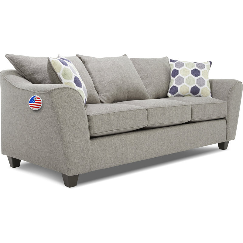 Trueseating True Seating Knox Sofa Light Gray Wayfair True Seating Knox Sofa Light Gray