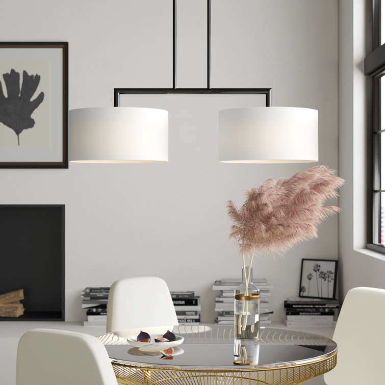 Hymel 2 - Light Kitchen Island Linear Pendant