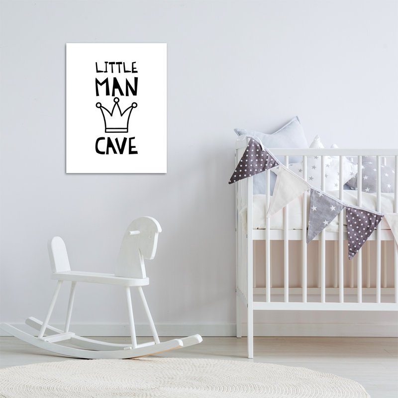 East Urban Home Kate Shephard Little Man Cave Kids Wall Decor