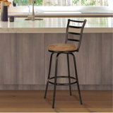 Deandre Adjustable Height Swivel Bar Stool by Zipcode Design™