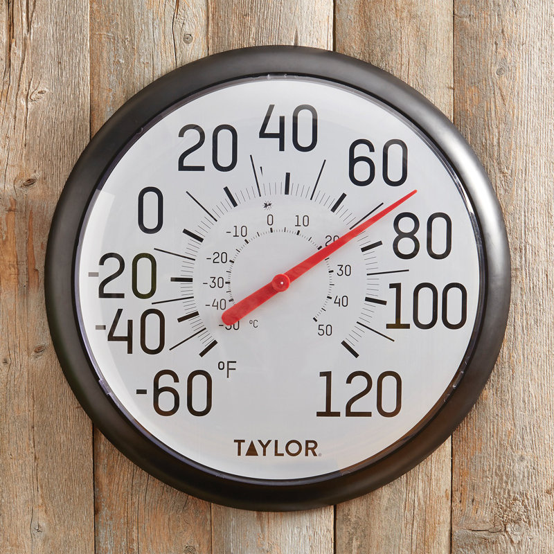 Taylor Precision Products Big And Bold Dial Thermometer Reviews Wayfair