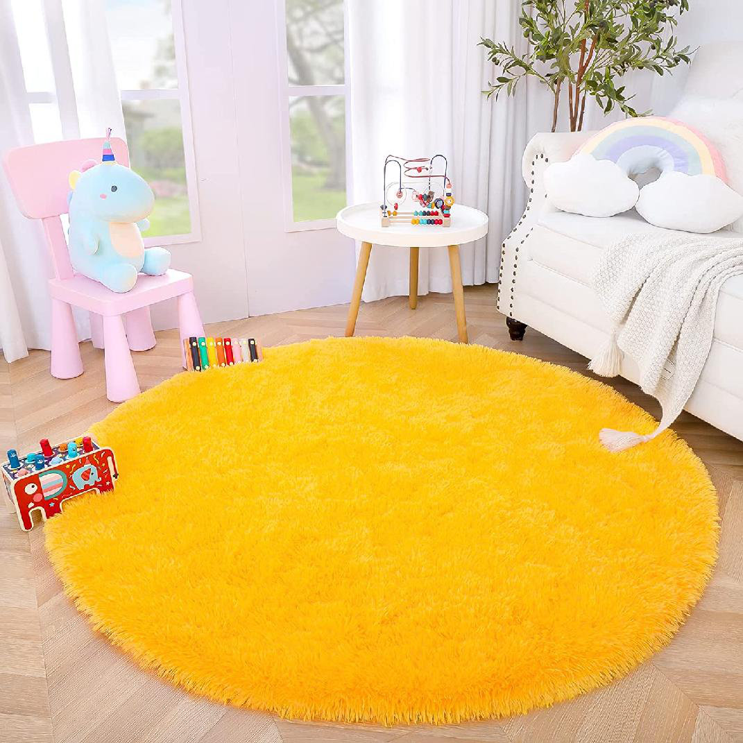 Mercer41 Durasoff Machine Woven Area Rug in Yellow Wayfair