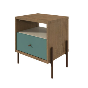 Alviso 1 Drawer Nightstand by Turn on the Brights