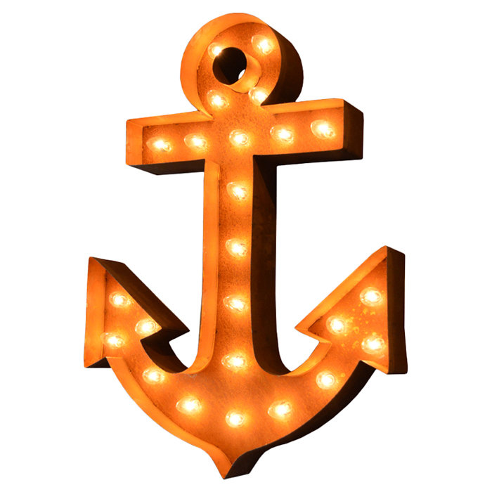 Breakwater Bay Anchor Steel Wall Décor & Reviews Wayfair