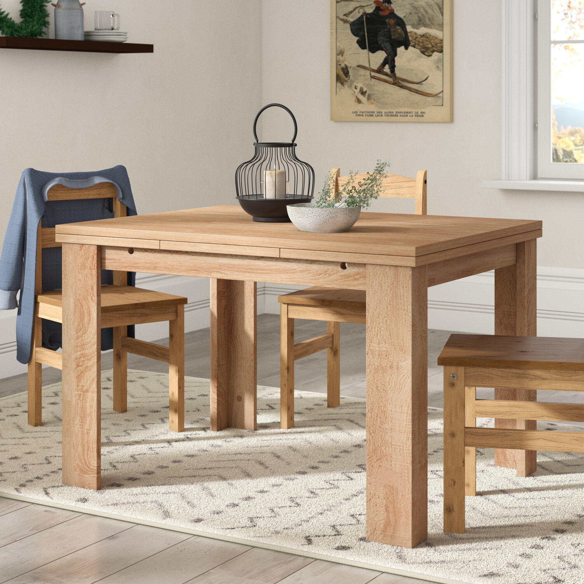 Union Rustic Clap Dining Table Reviews Wayfaircouk