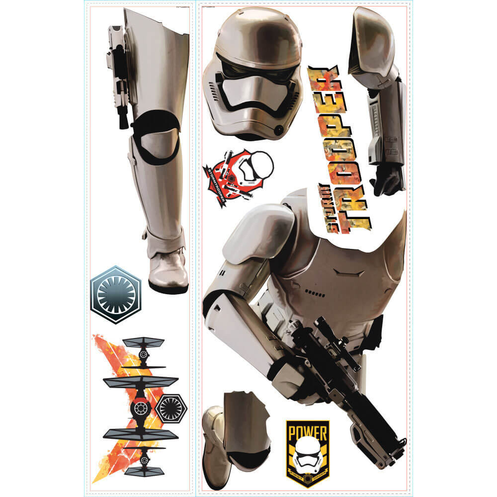 Wallhogs Star Wars Stormtrooper Wall Decal 22.26"x44.39" Wayfair