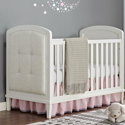 Harriet Bee Alerton 3 In 1 Convertible Crib Color White