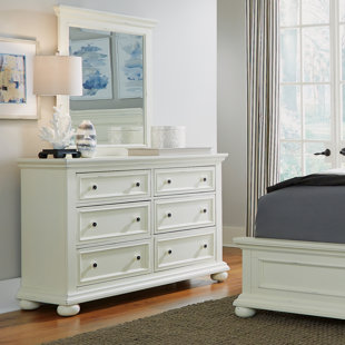 Go to store & view more images Krogman 6 Drawer Double Dresser with Mirror by Alcott Hill
