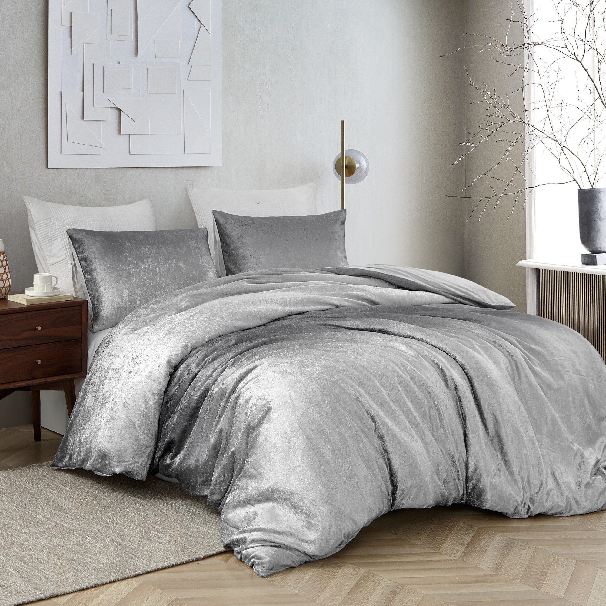 Rosdorf Park Harlow Single Reversible Duvet Cover Wayfair