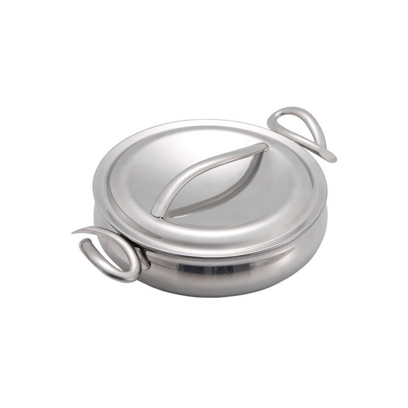 8 saute pan with lid