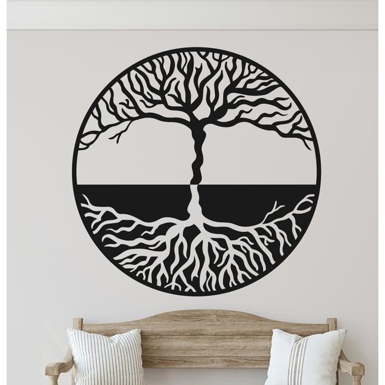 Ebern Designs Tree Of Life Vinyl Wall Decal | Wayfair