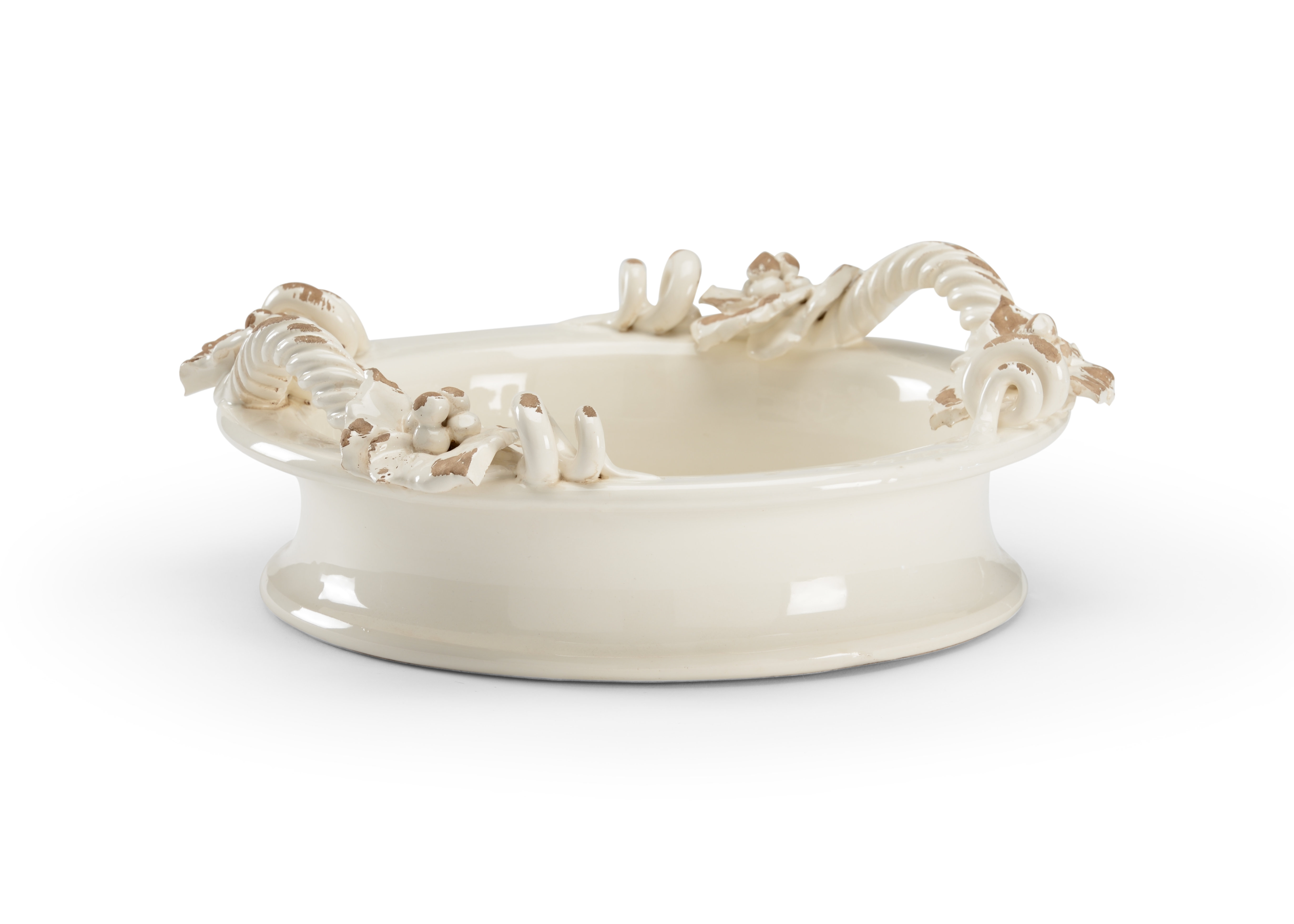 Wildwood Vineyard Ceramic Decorative Bowl In Cream Wayfair