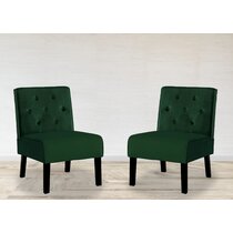 sage green slipper chair