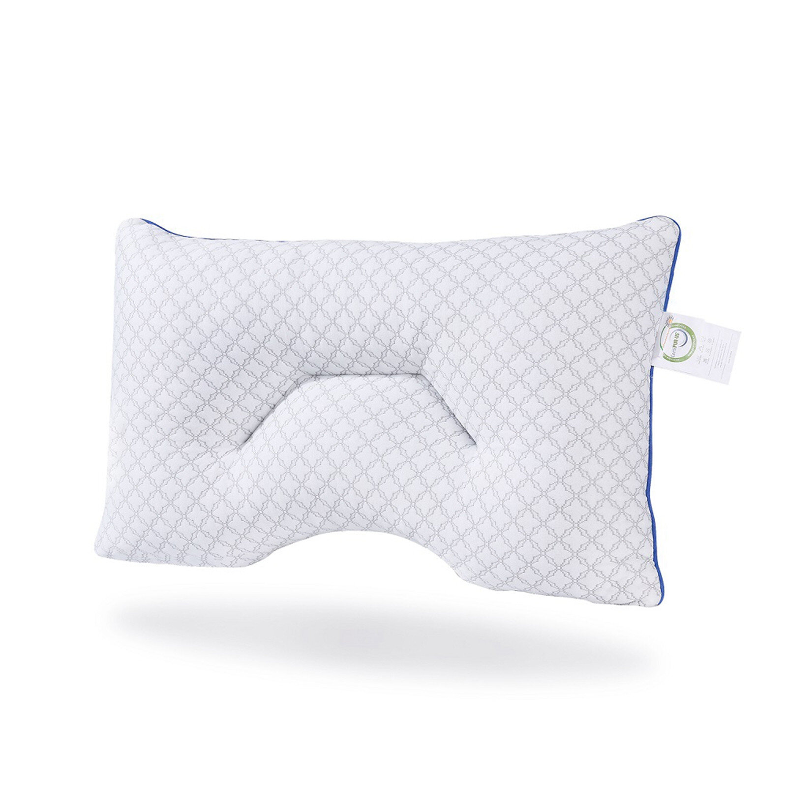 Washable Cover- Lady Size Back Stomach Sleeper with Breathable Cervical Pillows for Neck Pain Relief Orthopedic Neck Support Pillow for Side Memory Foam Pillow for Sleeping US Patent Design