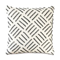 New Luxury Metallic Geometric Cube Cushion 43 x 43 cm  Filled or Covers Only 