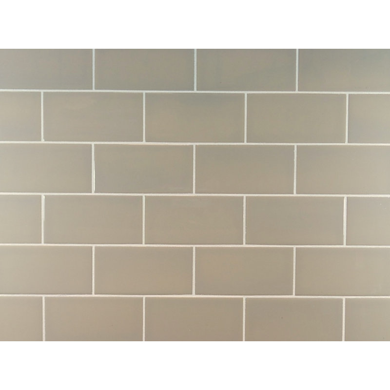 Mulia Tile Clic 3 X 6 Ceramic Subway In Light Taupe Mulia Tile Clic 3 X 6 Ceramic Subway In Light Taupe Reviews Wayfair