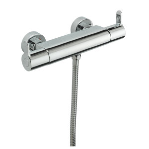 Zweigriff Thermostat-Duscharmatur Aufputz von Be..
