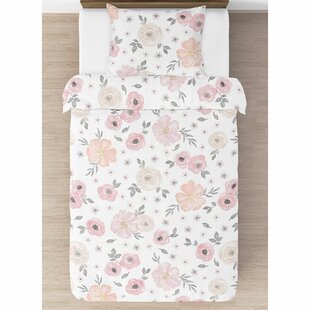 little girl floral bedding