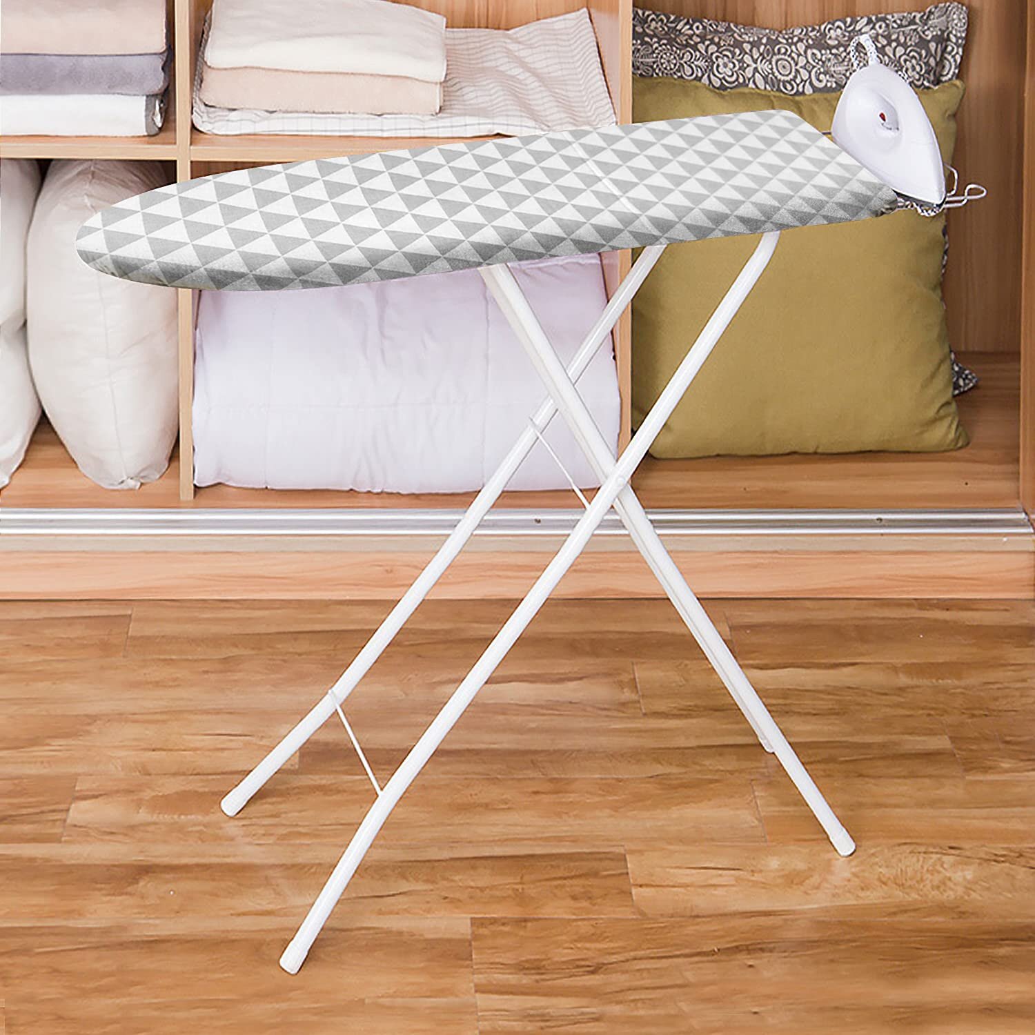 Ironing Board Cover and Pad Silicone Coated Scorch and Stain Resistant 