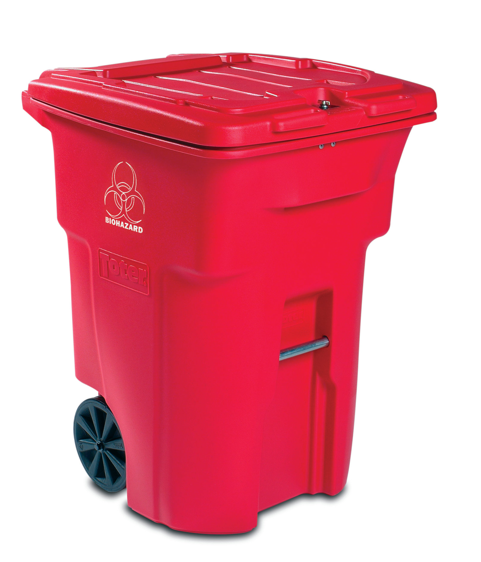 Toter Heavy Duty Plastic 64 Gallon Curbside Trash Trash Can Wayfair