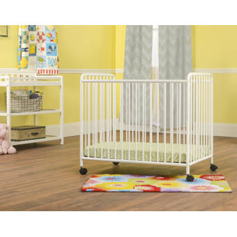 metal mini crib