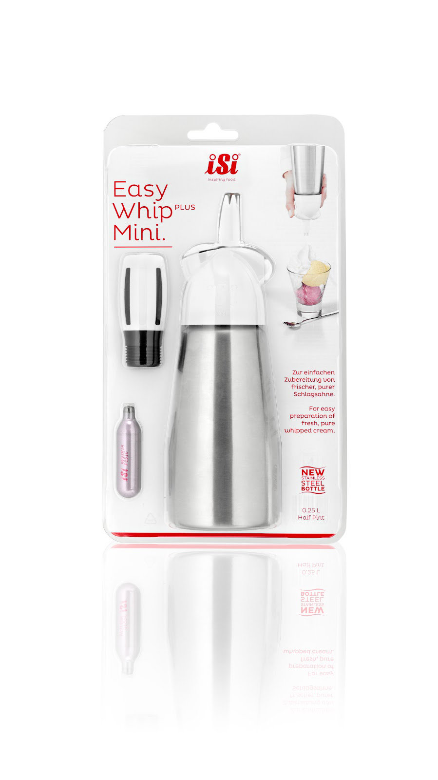 iSi North America Isi Easy Whip Plus Mini Whipped Cream Maker, In Clamshell Wayfair