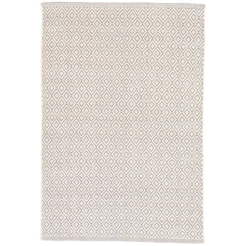 Dash And Albert Rugs Lattice Geometric Cotton Dove Gray Area Rug Geometric Cotton Dove Gray Area Rug