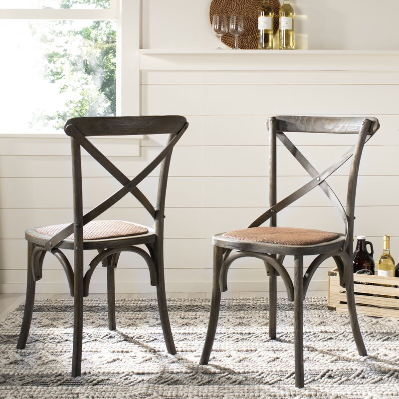 Greyleigh™ Shantel Cross Back Side Chair & Reviews | Wayfair