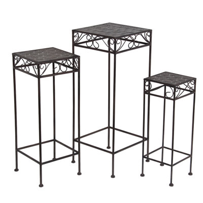 Lark Manor Maellys 3 Piece Nesting Plant Stand Set
