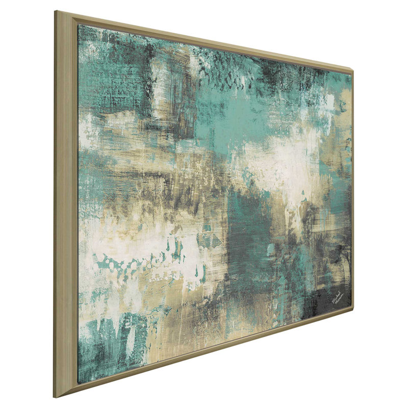 Ebern Designs Autumn Potential I Framed Acrylic Painting Print