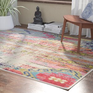 Newburyport Beige/Orange Area Rug