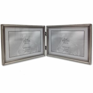 Levingston Bead Hinged Double Picture Frame