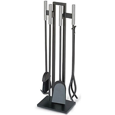 Pilgrim Hearth Modern 5 Piece 5 Piece Steel Fireplace Tool Set