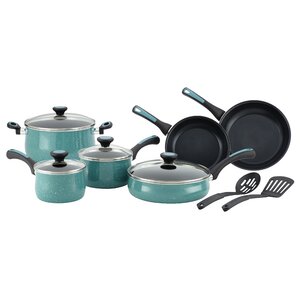 Riverbend Aluminum 12 Piece Nonstick Cookware Set