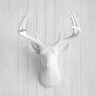 White Deer Head Wall Decor Wayfair Quickview